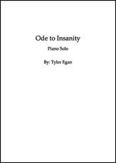 Ode to Insanity piano sheet music cover